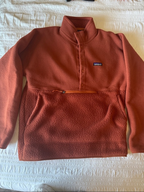 Patagonia Other - Men's Retro Pile Half-Snap Fleece Pullover
- Burnt Orange